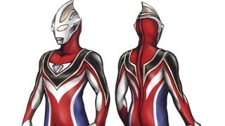 Maruyama Hiroshi Design Illustrations ULTRAMAN Gaia Version up Fight! [V1.V2.V3.SV.SSV]