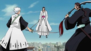 SOSUKE AIZEN VS กัปตัน & VISOREDS FULL BATTLE