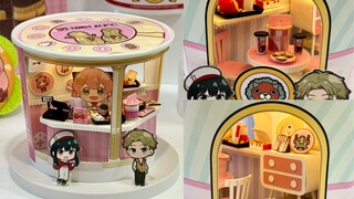 Handmade rotating barrel DIY SPY×FAMILY Ania’s revolving restaurant