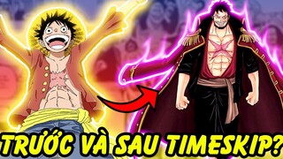 Luffy Trước Và Sau Timeskip Thay Đổi Ra Sao?! | Thế Giới One Piece Trước Và Sau Timeskip