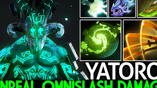 YATORO Juggernaut Unreal Omnislash สร้างความเสียหายเชิงรุกเล่น Dota 2