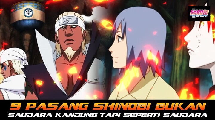 9 PASANG SHINOBI BUKAN SAUDARA KANDUNG TAPI HUBUNGANNYA MIRIP SAUDARA KANDUNG