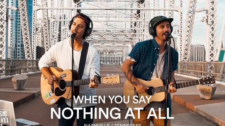 [Music]Cover When You Say Nothing At All yang Mengejutkan