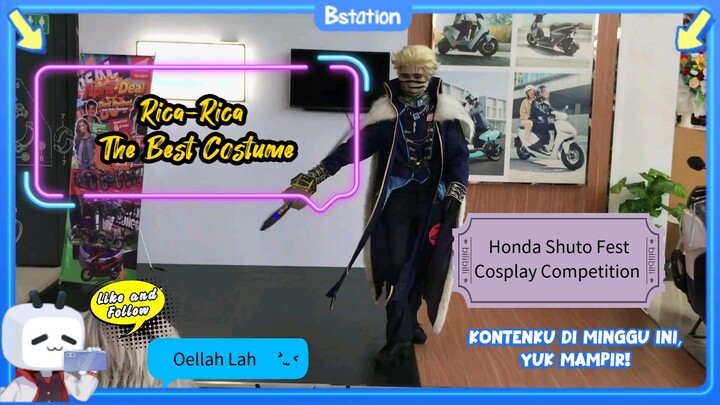 Rica-Rica The Best Costume di Honda Shuto Fest Cosplay Competition