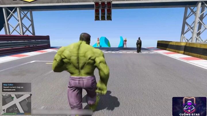 TRƯỢT NƯỚC lớn nhất trong GTA 5 - Công viên nước (GTA 5 Mods Gameplay)_4 #game #gta5