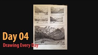 Day 04- DRAW Every Single Day 2020 | JK Art