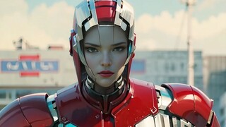 【AI动画】钢铁侠2手提箱式装甲变身