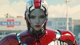 [Animasi AI] Transformasi Armor Koper Iron Man 2