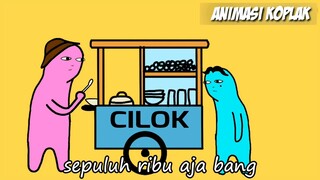 saat bocil sok keras beli cilok