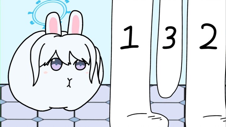 兔子·不能吃·那个【蔚蓝档案小动画】
