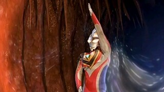Gaia, the Son of the Earth, rubs light with her hands in different periods