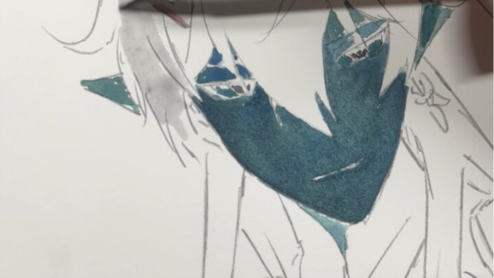 Really Cold-Noodle Little Blue Dragon