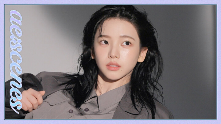 【aespa】[ae:scenes] Hari ini aku si bungsu yang imut 👼 | Layar Belakang Pemotretan Esquire Korea aesp