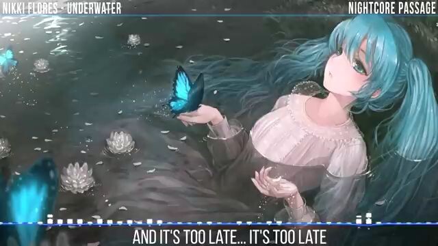 Nightcore song Underwater