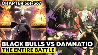 Black Clover: Black Bulls vs Damnatio (FULL MANGA FIGHT) Explained