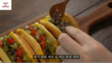 Món Hàn : Bánh kếp kẹp thịt bò 3 #monHan