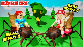 BANG BOY DAN CACA MENJADI RAJA SEMUT DI DUNIA ROBLOX ft @Shasyaalala