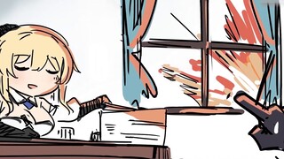 [Genshin Impact] Barbara likes to read books in the library, and travelers also like Barbara