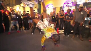 Speed shows off his coolest street dance in New Orleans