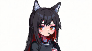 「pixel-Animation」Arknight-Texas | Animasi Diam (AIGC)