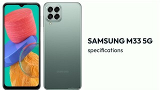 SAMSUNG GALAXY M33 5G  specification