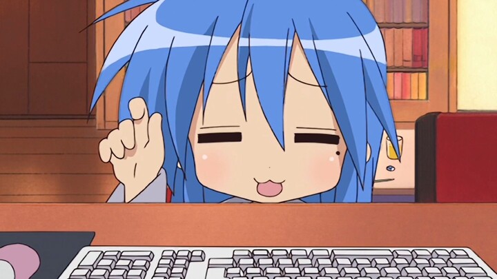 [Lucky Star] Two poor students are still competing with each other? ?