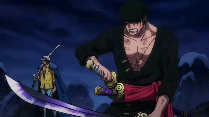 LAW mengakui kekuatan iblis ashura ZORO 😱