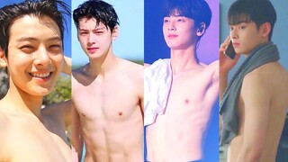 Cha Eun Woo | SHIRTLESS Moments!