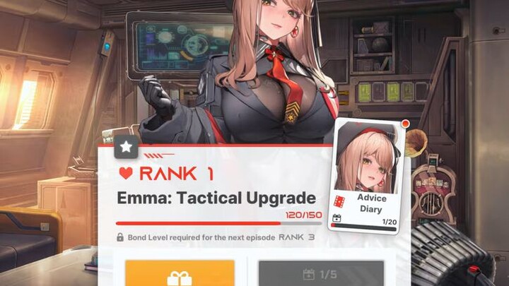rank level up