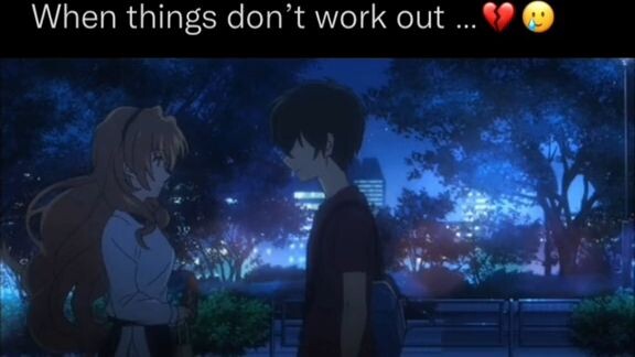WHEN THINGS DON'T WORK OUT
