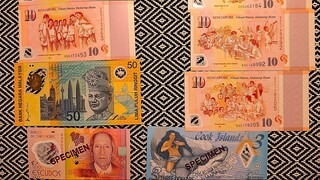 Пополнение банкнот в нашу коллекцию - август 2025 - часть 2 - Полимер