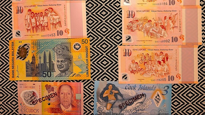 Пополнение банкнот в нашу коллекцию - август 2025 - часть 2 - Полимер