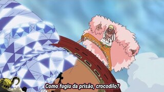 Como fugiu da prisão, crocodilo? - ( One piece ) - Edit Doflamingo🦩 vs Crocodile🐊