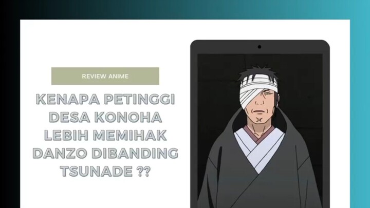 Kenapa Banyak yang lebih berpihak ke danzo??