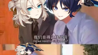 【原神手书】你妈补天【流浪者X阿贝多】