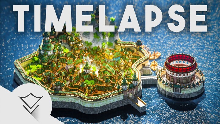 [Minecraft Time-Lapse] Fantasy Spawn | 4K 60 FPS