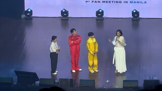 [FAN CAM] OffGun - Hook Performance + Interview (Beluca First Fan Meeting in Manila)