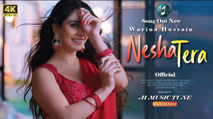 Nesha Tera_AI Remake | Hot Dance | Sexy Moves | Official 4K Video | Warina Hussain | Ai Music Tune