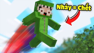 Minecraft Bedwars, Nhưng Nếu Bạn Nhảy Bạn Sẽ Chết Siêu Khó Cùng Noob Team