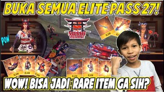 BANYAK HADIAH KEREN DI ELITE PASS 27! SUSHI MENACE - GARENA FREE FIRE INDONESIA