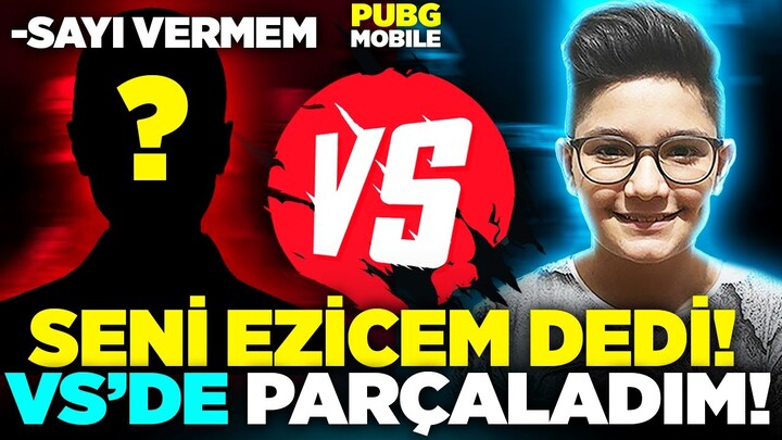 TAKİPÇİM EVİME GELDİ!!🥰 90 PFS OLURSAM SENİ EZERİM DEDİ!!😱 VS'DE PARÇALADIM!! - PUBG Mobile