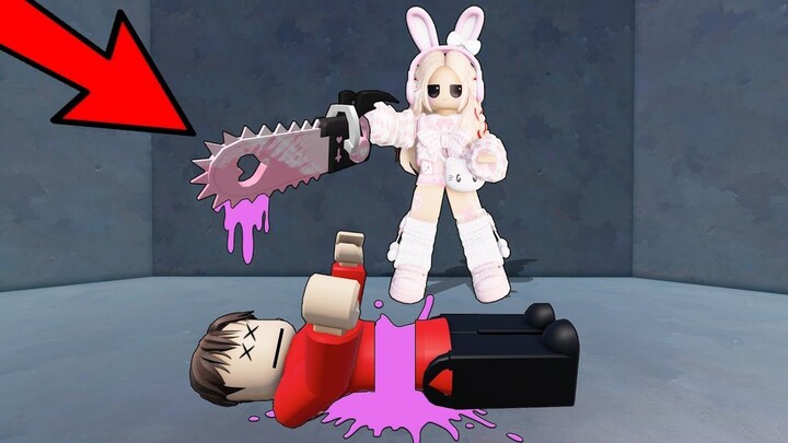 Yuta, Mio Dan Baby Celine Dikejar Orang Bawa Gergaji  ROBLOX