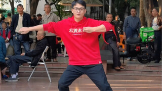 Xiaotang menantang break dance yang halus