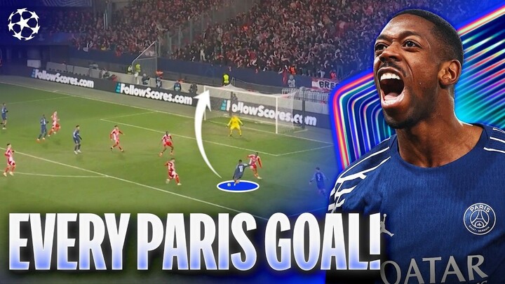 ALL Paris Saint-Germain Goals From Champions League Winning Seasons 2025-26