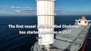 First Vessel with Wind Challenger