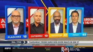 Around The Horn | Chris Paul has another stellar fourth, Suns blow past Mavericks in Game 2