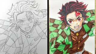 How to Draw Tanjiro Kamado - Drawing Tutorial