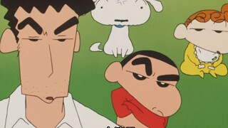 小新：你有没有为一顿烤肉拼过命...我有！﻿#蜡笔小新[话题]#﻿ ﻿#动漫[话题]#﻿
