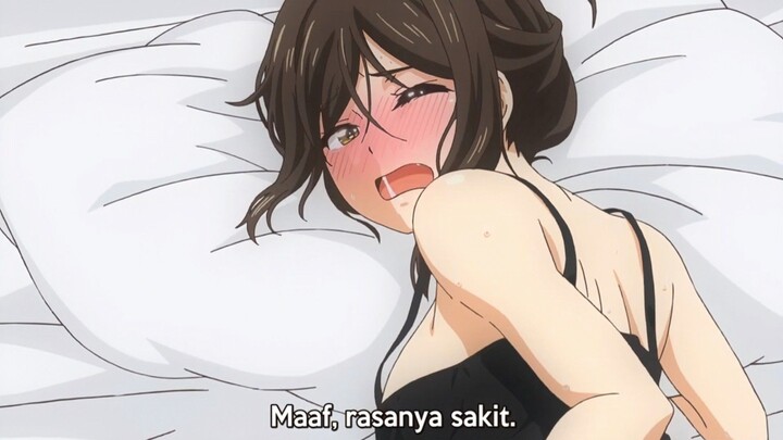 Adegan panas Kana Sensei berduaan sama muridnya di UKS, sampe kesakitan gitu loh ya 🥵💦