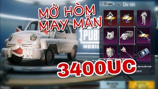 Mei Phương Dùng 3400 UC Mở Hòm Đồ May Mắn Sẽ Được Gì ? | PUBG MOBILE